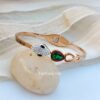 Snake Anti Tarnish Bracelet - Rose Gold