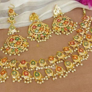 Sunanda Jadau Choker for Punjabi Bride