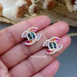 Anti Tarnish Earrings - Multicolor