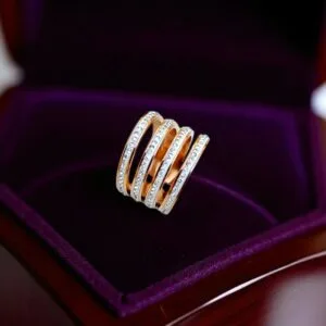 Anti Tarnish Rose Gold Ring