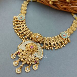 Antique Temple Jewellery Set