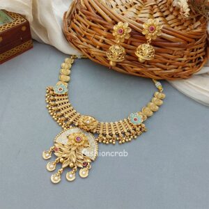 Antique Temple Jewellery Set