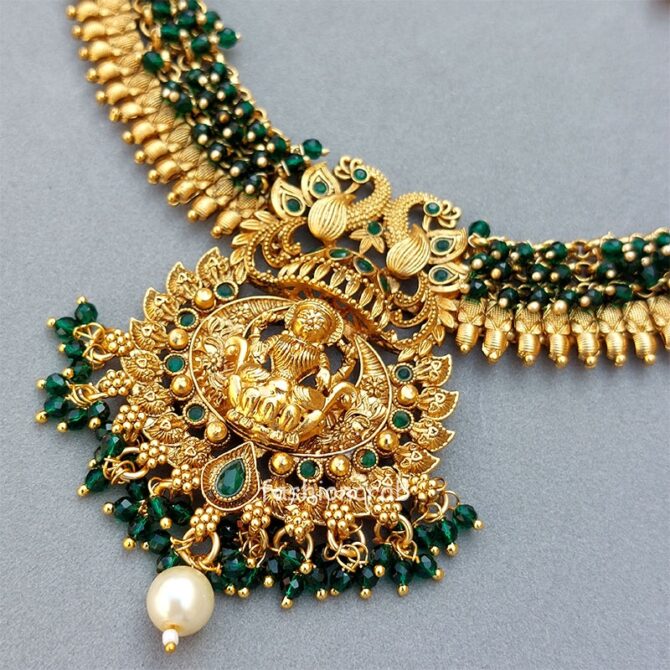 Green Temple Jewellery Set