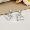 Heart Shaped Anti Tarnish Earrings