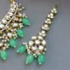 Katrina Kundan Jewellery Set - Pista Green-02 Katrina Kundan Jewellery Set - Pista Green