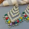 Kundan Earrings for Wedding- Multicolor-03 Kundan Earrings for Wedding- Multicolor