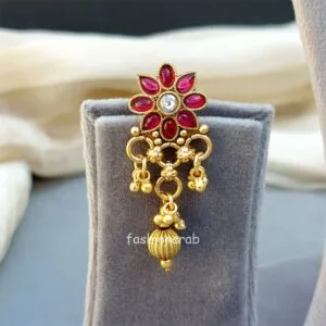 Pink South Indian Jewellery Set