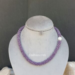 Purple Jewellery Set