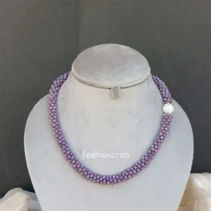 Purple Jewellery Set