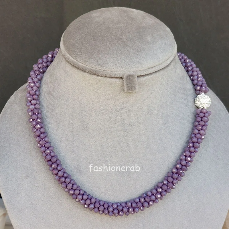 Purple Jewellery Set