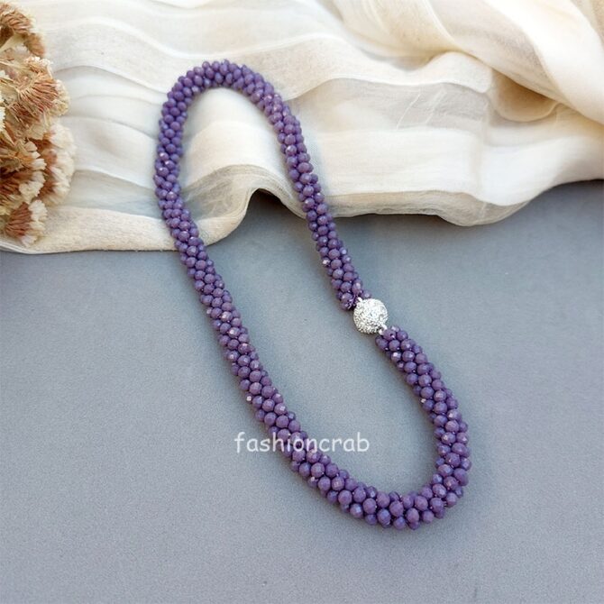 Purple Jewellery Set Purple Jewellery Set
