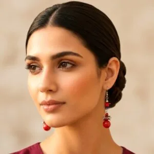 Red Earrings For Women