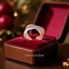 Rose Gold Anti Tarnish Ring-03 Rose Gold Anti Tarnish Ring