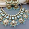 Sea Green Wedding Jewellery Set for Bride