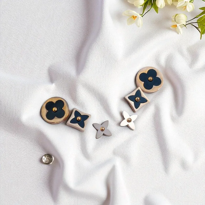 Set of 3 Anti Tarnish Earrings- Rose Gold