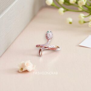 Snake Design Anti Tarnish Ring