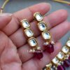 Aditi Kundan Set - Wine-03 Aditi Kundan Set - Wine