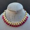 Aditi Kundan Set - Wine-05 Aditi Kundan Set - Wine