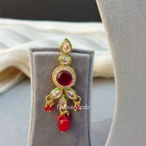 Aishwarya Polki Jewellery Set - Ruby