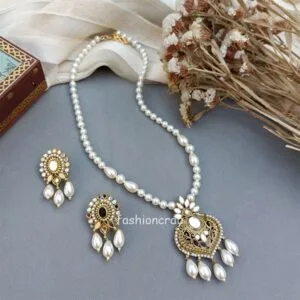 Ayesha Pearl Long Necklace