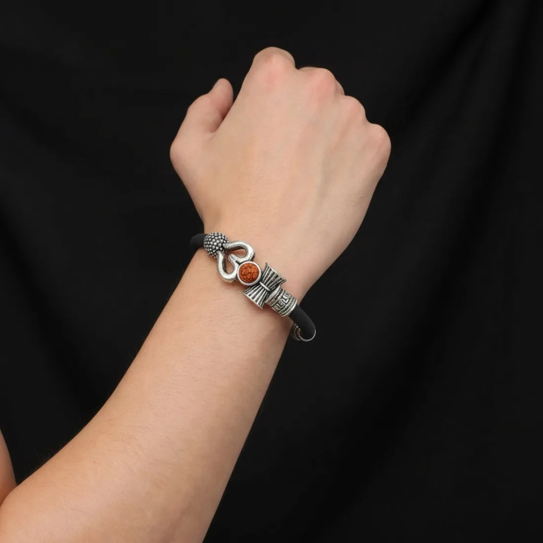 Black Bracelet for Men