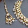 Jasmine Kundan Jewellery Set - White