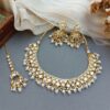 Jasmine Kundan Jewellery Set - White