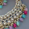 Multi Color Bridal Kundan Jewellery Set