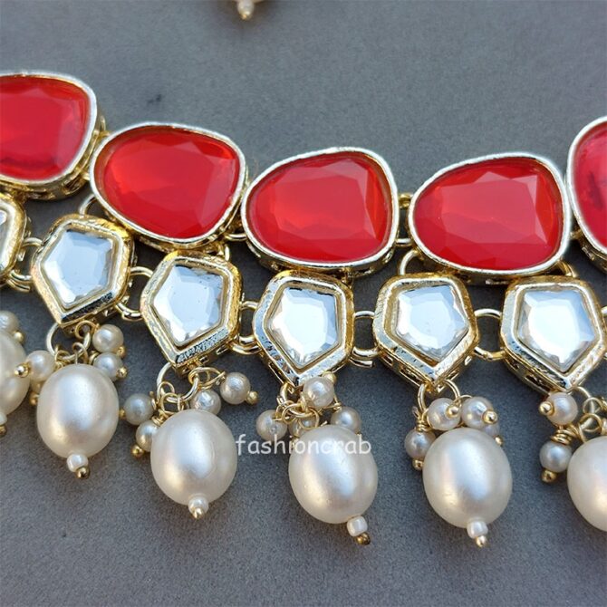 Necklace Set for Women - Orange