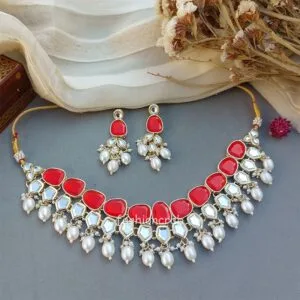 Necklace Set for Women - Orange