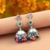 Avika Oxidised Jhumka Earring