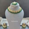 Green Colour Jewellery Set for Wedding