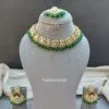 Green Colour Jewellery Set for Wedding