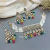Kundan Bridal Jewellery for Bride - Multicolor