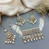 Kundan Bridal Jewellery for Bride - White