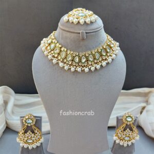 Kundan Bridal Necklace Set for Wedding