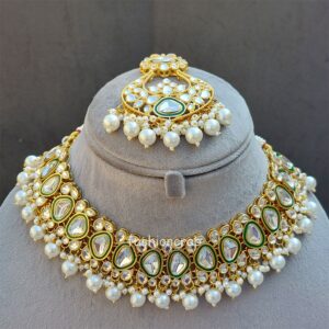 Kundan Bridal Necklace Set for Wedding