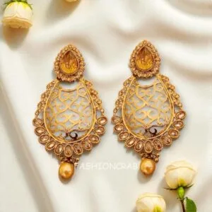 Ethnic Golden Earrings