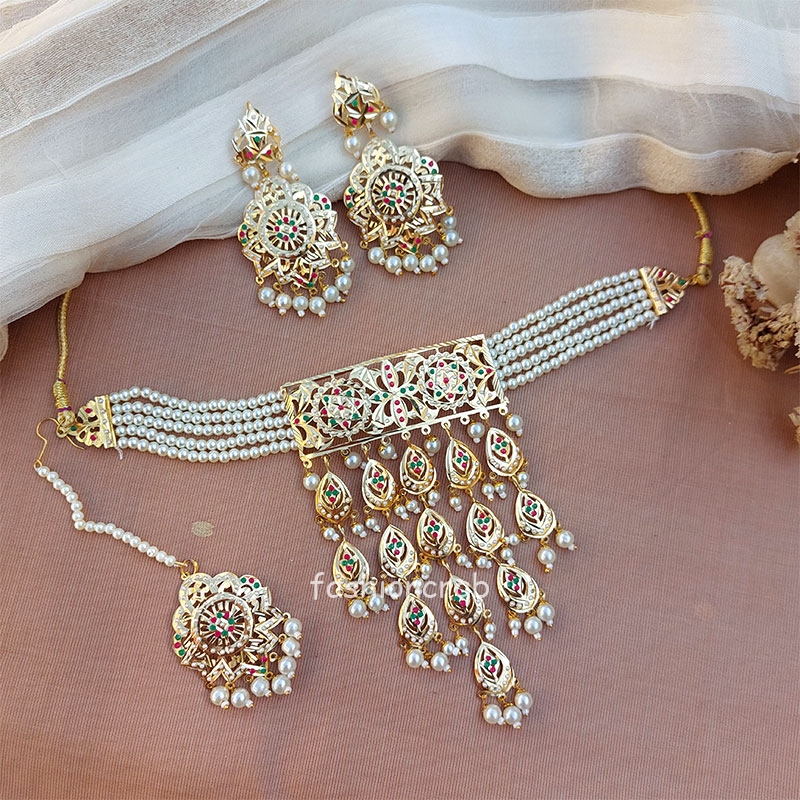 Jadau Jewellery Multicolor FashionCrab