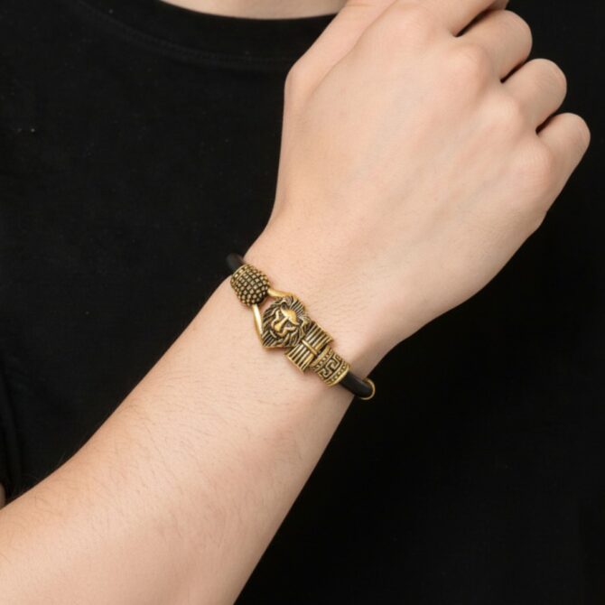 Lion Bracelet for Men-02 Lion Bracelet for Men