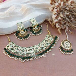 Mahi Punjabi Jewellery Set - Green