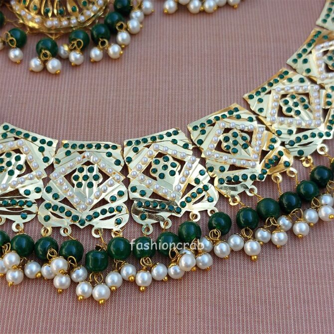 Mahi Punjabi Jewellery Set - Green