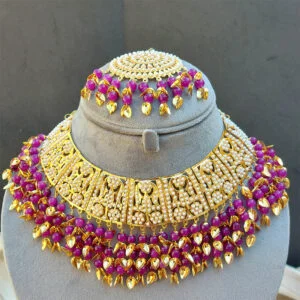 Simi Jadau Jewellery - Purple