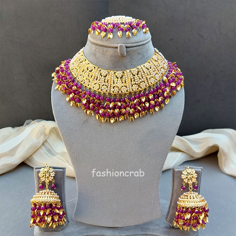 Simi Jadau Jewellery – Purple