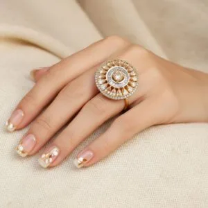 Champagne Color Women Ring