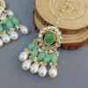 Light Green Choker Necklace-04 Light Green Choker Necklace