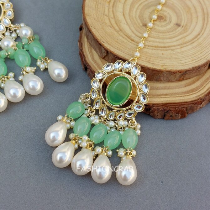 Light Green Choker Necklace