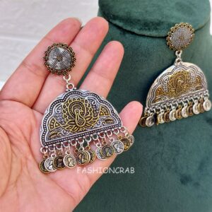 Mahi Oxidised Earrings