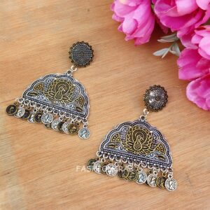 Mahi Oxidised Earrings