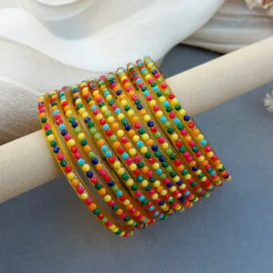 Multicolour Bangles Set